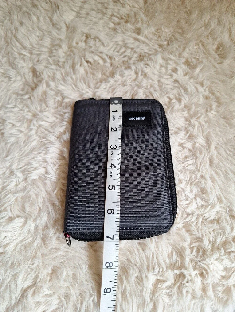 Pacsafe Slate Gray Anti-Theft Travel  Wallet
